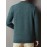 Cozy & Stylish Men's Thick Knit Sweater - Solid Color, Round Neck, Long Sleeve Pullover for Fall/Winter | Soft Polyester Blend