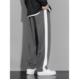 Men's spring, summer and autumn sports and fitness loose and versatile casual pants