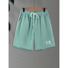 Fashionable Men's Summer Drawstring Casual Sports Loose Shorts, Suitable For Outdoor Sports, Comfortable And Versatile
