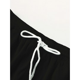 Fashionable Men's Summer Drawstring Casual Sports Loose Shorts, Suitable For Outdoor Sports, Comfortable And Versatile