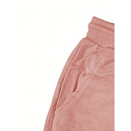 Men'S Casual Halloween-Themed Drawstring Shorts, Cotton Knit Fabric, Solid Color, Regular Fit, Elastic Waistband - Summer Leisure Pants