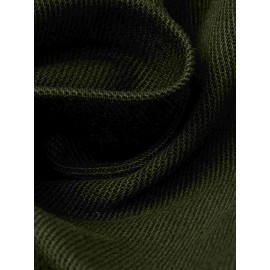 1pc Men'S Cotton Cargo Shorts, Multi-Pocket Utility Workwear, Solid Color, Street Style, Regular Fit, Woven Fabric, Non-Stretch - Outdoor Casual Short Pants